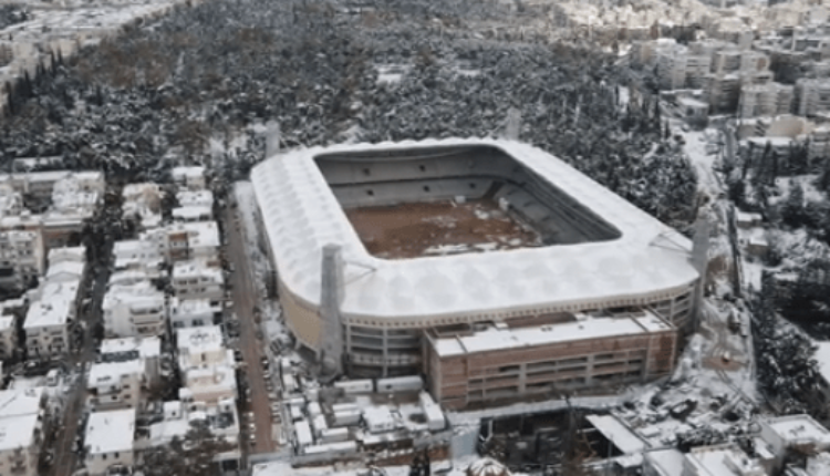 «Αγιά Σοφιά-OPAP Arena»: Χιονισμένο... ταξίδι πάνω από το στολίδι της ΑΕΚ (VIDEO)