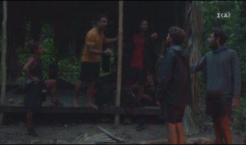 Survivor: Παραλίγο να παίξουν ξύλο Σάκης, Τζέιμς και Μπάρτζης (VIDEO)