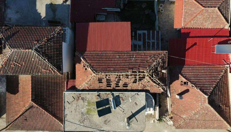 Εικόνες από την επόμενη μέρα από τον σεισμό στην περιοχή της Ελασσόνας από drone (VIDEO)