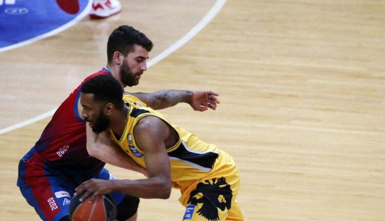 Basket League: Η ΑΕΚ στην κορυφή μετά τη νίκη με το Μεσολόγγι