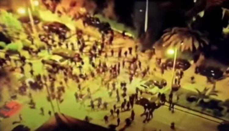 Νέα Σμύρνη: Βίντεο από το drone της Αστυνομίας (VIDEO)