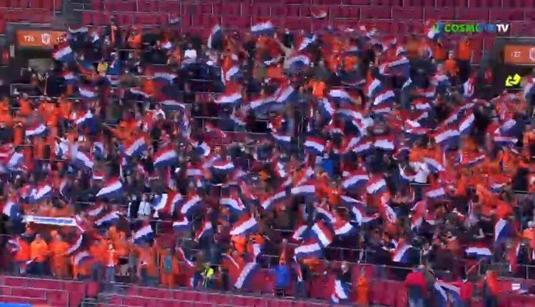 5.000 Ολλανδοί χωρίς μάσκες και με μπύρα στο χέρι παρακολουθούν από το γήπεδο την Εθνική τους (VIDEO)