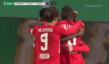 Mε γκολ στο 120+1' πέρασε στον τελικό του Κυπέλλου Γερμανίας η Λειψία (VIDEO)