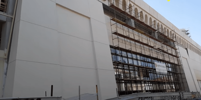 «Αγιά Σοφιά-ΟPAP Arena»: Φουλ οι εργασίες στο Ναό! (VIDEO)