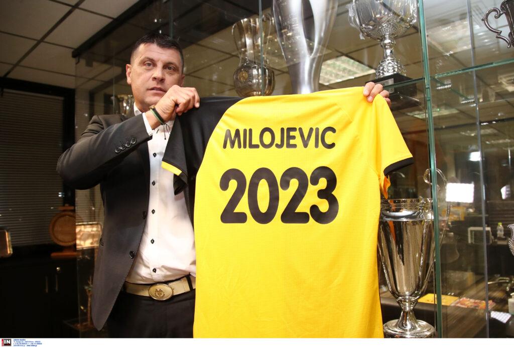 Εικόνες από τις υπογραφές Μιλόγεβιτς στην ΑΕΚ!