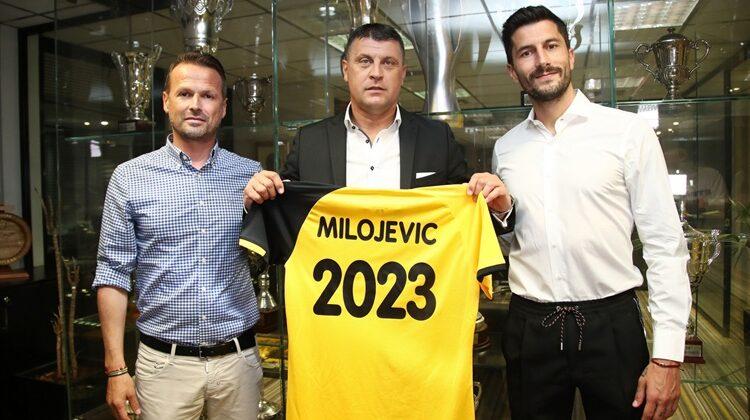 ΠΑΕ ΑΕΚ για Μιλόγεβιτς: «Ευχόμαστε να ηγηθείς με επιτυχία στο νέο μεγάλο κεφάλαιο της κιτρινόμαυρης ιστορίας!»
