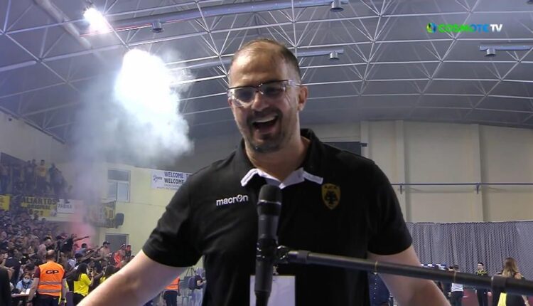 Δημητρούλιας: «Εχουμε ακόμα το πρωτάθλημα, η ΑΕΚ δεν έχει ταβάνι» (VIDEO)