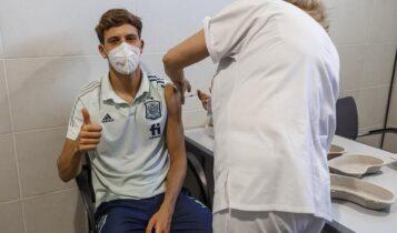 EURO 2021: Εμβολιάστηκε μαζικά κατά του κορωνοϊού η Εθνική Ισπανίας (VIDEO)