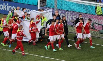 EURO 2021: «Θα συνεχιστεί ο αγώνας με την Φινλανδία», λέει η Ομοσπονδία της Δανίας