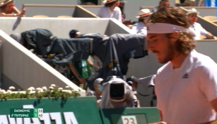 Roland Garros: Μπήκε δυνατά στο πρώτο σετ ο Τσιτσιπάς (VIDEO)