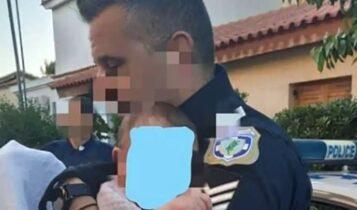 Γλυκά Νερά: Συγκλονίζει με την ανάρτηση του ο αστυνομικός που πήρε αγκαλιά το μωρό μετά τη δολοφονία (VIDEO)