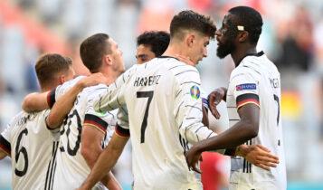EURO 2021: Η Γερμανία «πάτησε» με 4-2 την Πορτογαλία του Σάντος και έβαλε... φωτιά στον όμιλο (VIDEO)