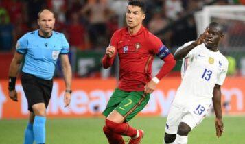 EURO 2021: Ρεσιτάλ Ρονάλντο και Μπενζεμά, 2-2 η Πορτογαλία με τη Γαλλία (VIDEO)