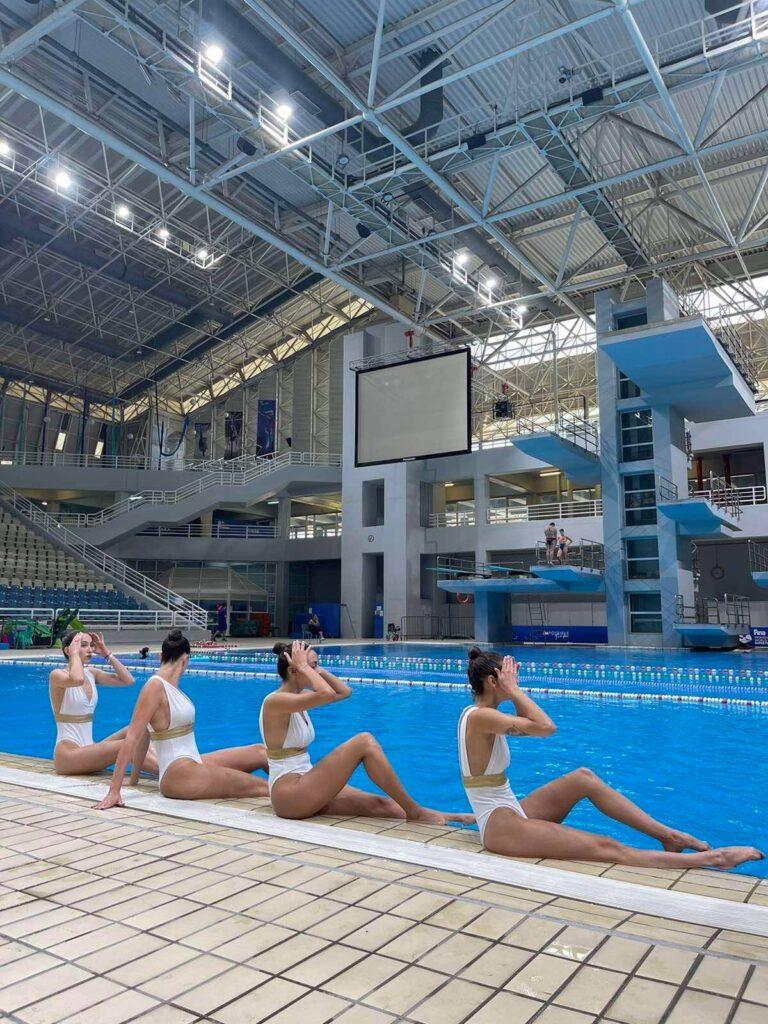 ΑΕΚ: Η πρώτη ιστορική προπόνηση της αγωνιστικής ομάδας συγχρονισμένης κολύμβησης (ΦΩΤΟ)