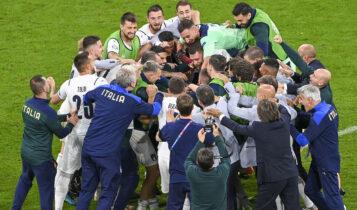 EURO 2021: Χάος άφησαν στα αποδυτήρια του «Γουέμπλεϊ» οι Ιταλοί (VIDEO)