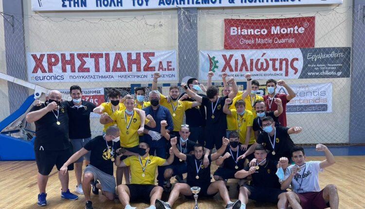 ΑΕΚ: Εικόνες του enwsi.gr από τους πανηγυρισμούς της πρωταθλήτριας Εφήβων!