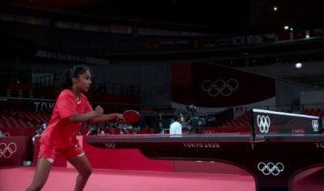 Ολυμπιακοί Αγώνες: Μάγεψε το κοινό η 16χρονη Παβάντε στο πινγκ πονγκ (VIDEO)