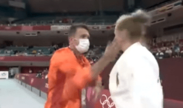 Ολυμπιακοί Αγώνες: Γερό ταρακούνημα και.. χαστούκια σε Γερμανίδα τζουντόκα (VIDEO)