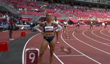 Ολυμπιακοί Αγώνες: Αποκλείστηκε από τα ημιτελικά των 400μ. η Βασιλείου (VIDEO)