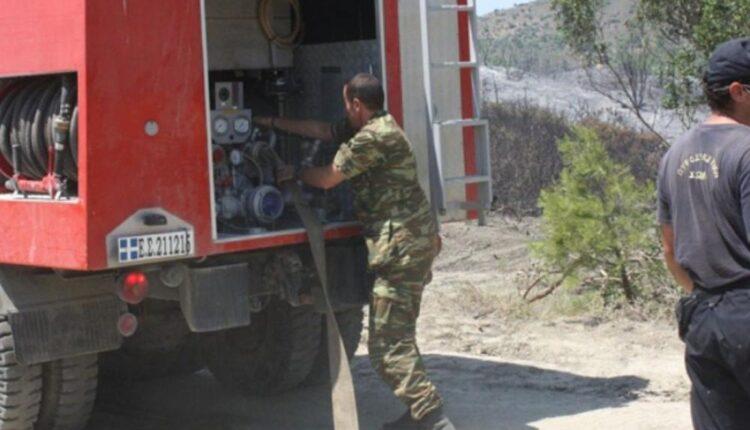 Πυρκαγιές: Ο Στρατός μπαίνει στην «μάχη» με επίγειες, εναέριες περιπολίες και drones