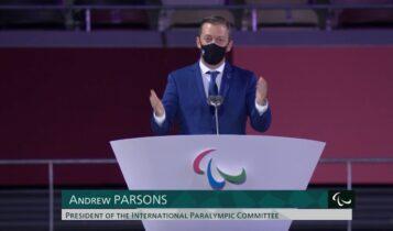 Παραολυμπιακοί Αγώνες: «Η συγκλονιστική ομιλία του Άντριου Πάρσονς στην τελετή έναρξης» (VIDEO)