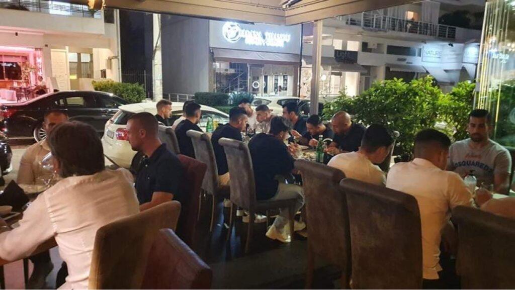AEK: Παρουσία Μελισσανίδη το χθεσινό δείπνο παικτών-Μιλόγεβιτς (ΦΩΤΟ)