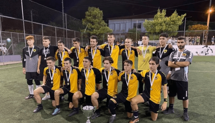 ΑΕΚ: Κατέκτησε το Super Cup η Κ-18 στο Futsal
