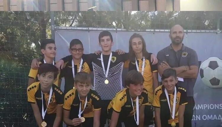 ΑΕΚ: Η Κ-13 Futsal κατέκτησε το Super Cup!