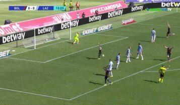 «Σφαλιάρα» για την Λάτσιο, ήττα 3-0 από την Μπολόνια (VIDEO)