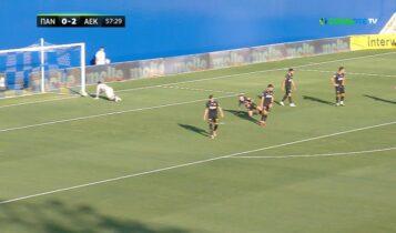Παναιτωλικός-ΑΕΚ: Λάθος τοποθέτηση Βράνιες, μείωσε σε 1-2 ο Βέργος (VIDEO)