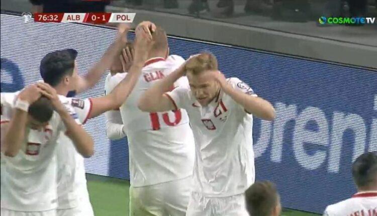 Διεκόπη το Αλβανία-Πολωνία -Ρίψη αντικειμένων μετά το γκολ των φιλοξενούμενων (VIDEO)