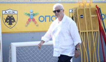 Μελισσανίδης στους παίκτες της ΑΕΚ: «Προπονητής τριετίας ο Γιαννίκης!»