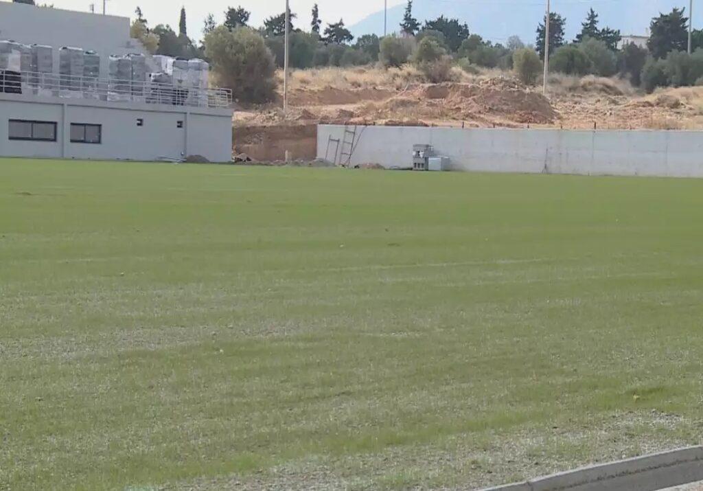ΑΕΚ: Πρασίνισε το χορτάρι στο νέο γήπεδο στα Σπάτα! (ΦΩΤΟ)