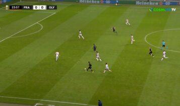 Αϊντραχτ-Ολυμπιακός: Πέναλτι του Σισέ, 1-0 ο Μπορέ (VIDEO)