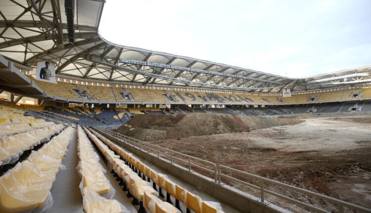 «OPAP Arena»: Νέο VIDEO από τις εργασίες στο νέο γήπεδο της ΑΕΚ