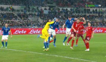 Ιταλία-Ελβετία: Αστοχη έξοδος του Ζόμερ, ο Ντι Λορέντσο το 1-1 (VIDEO)