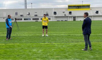 ΑΕΚ: Ο Τσούμπερ έδωσε την πρώτη συνέντευξη στο νέο γήπεδο στα Σπάτα