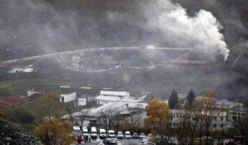 Σερβία: Μεγάλη έκρηξη σε εργοστάσιο πυρομαχικών (VIDEO)
