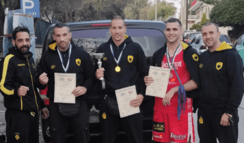 ΑΕΚ: Πέντε μετάλλια στο πρωτάθλημα πυγμαχίας (ΦΩΤΟ)