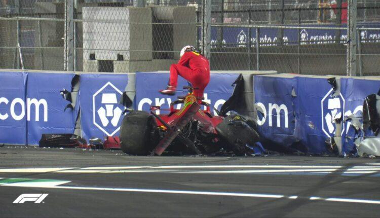 Formula 1: Απίστευτο ατύχημα για τον Λεκλέρκ -Διέλυσε την Ferrari πάνω στις μπαριέρες (ΦΩΤΟ)