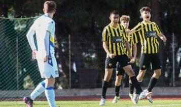 «Περίπατος» για την ΑΕΚ Κ15, κέρδισε 3-0 τον Αστέρα Τρίπολης