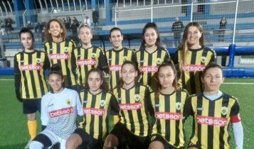 ΑΕΚ: «Σκόρπισε» τον Ακράτητο (15-0) και έκανε το 4Χ4 η γυναικεία ομάδα ποδοσφαίρου