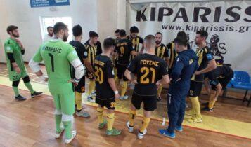 ΑΕΚ: «Τρένο» η ομάδα Futsal - Διέλυσε (10-0) τη Σαλαμίνα και πέτυχε την 13η σερί νίκη