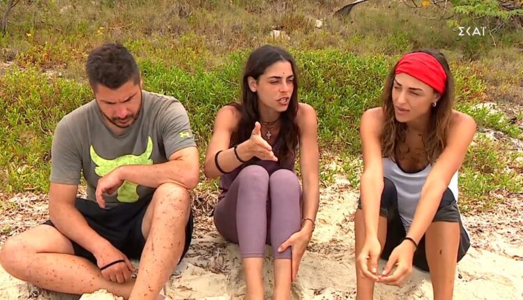Survivor 5: Ναυσικά, Μυριέλλα και Λάμπρος για το «εγώ» της Αθηνάς και την αλλαγή του Βαλάντη (VIDEO)