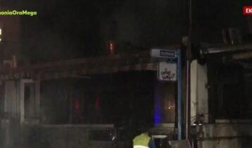 Μαρούσι: Πανικός από φωτιά σε εστιατόρια δίπλα από πολυκατοικίες (VIDEO)