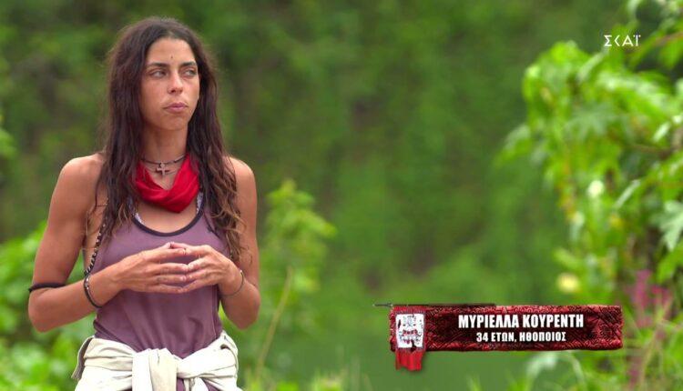 Survivor 5 - Μυριέλλα: «Ατοπο αυτό που είπε η Αθηνά ότι βραχυκύκλωσα την ομάδα» (VIDEO)