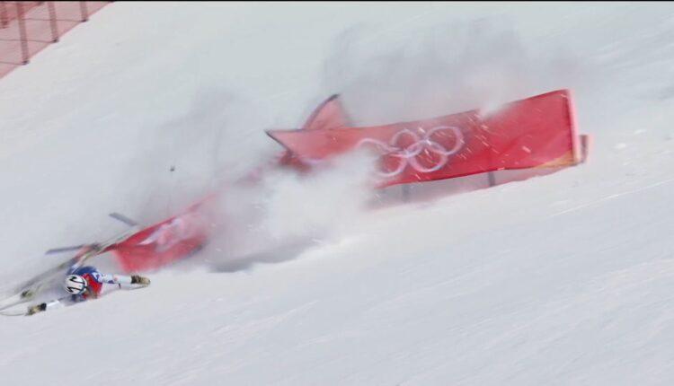Χειμερινοί Ολυμπιακοί Αγώνες - Αλπικό Σκι: Η σφοδρή σύγκρουση της Τσιόβολου (VIDEO)