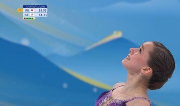 Χειμερινοί Ολυμπιακοί Αγώνες: Συγκλονιστική και συναισθηματικά φορτισμένη η 15χρονη Βαλίεβα! (VIDEO)