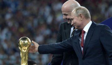 Αιχμές από πρώην πρόεδρο της FA: «Η FIFA άργησε, κοντά στον Πούτιν ο Ινφαντίνο»