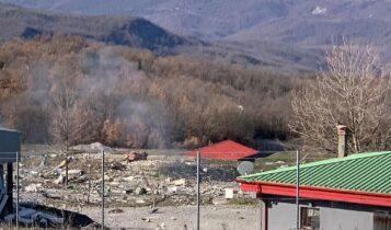 Γρεβενά: Εχουν εντοπιστεί κομμάτια από σάρκες – Ολική καταστροφή στην μονάδα παραγωγής δυναμίτιδας